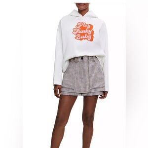 Maje play hooded sweatshirt